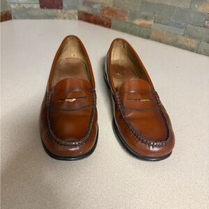 G.H. Bass & Co. Brown Leather Loafers